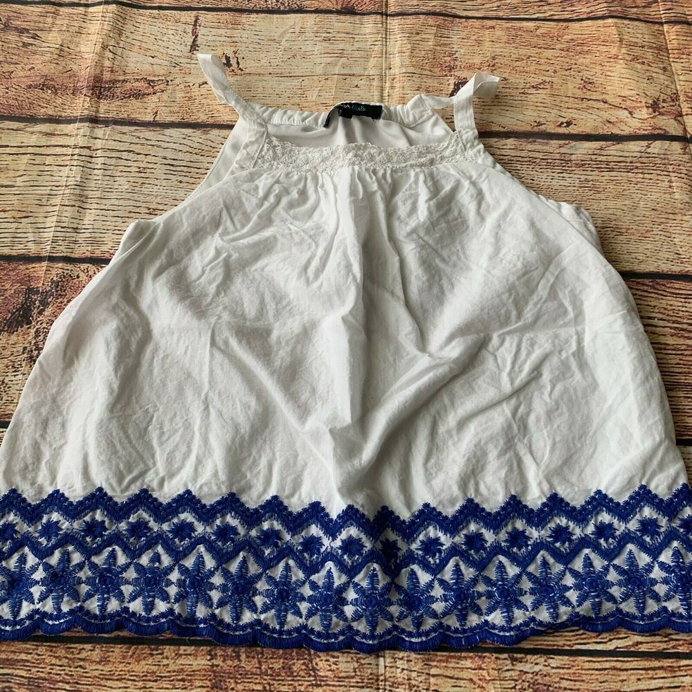 Takara Girl’s Kid’s Sleeveless Halter Blouse Size 6X